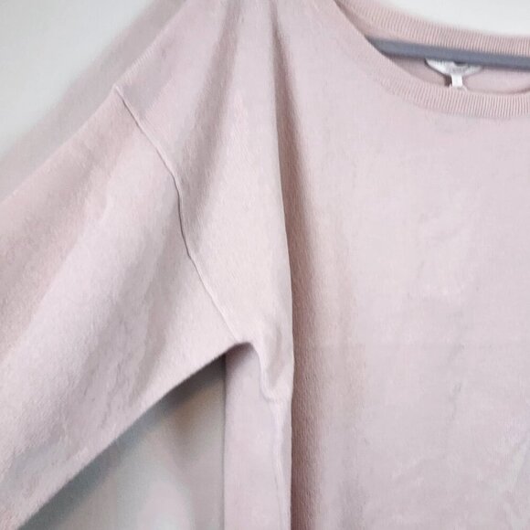 NakedCashmere sz L women  cashmere sweater Sandy / light pink  color - Picture 4 of 16